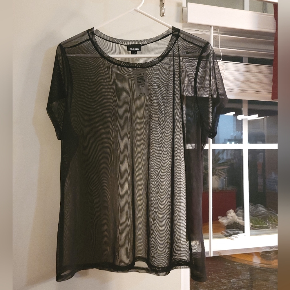 Torrid see-through Tee